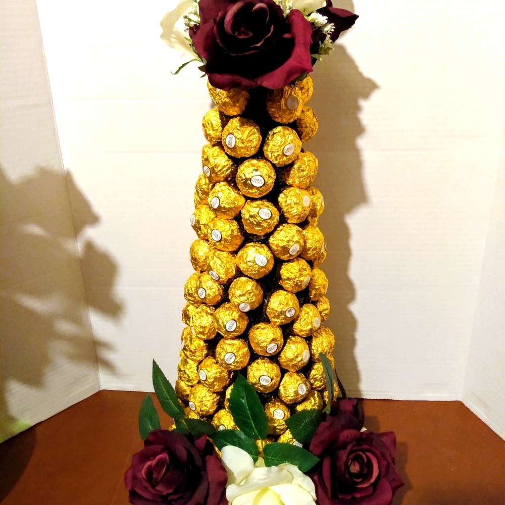 Rocher Ferrero Chocolate Valentine Tower.